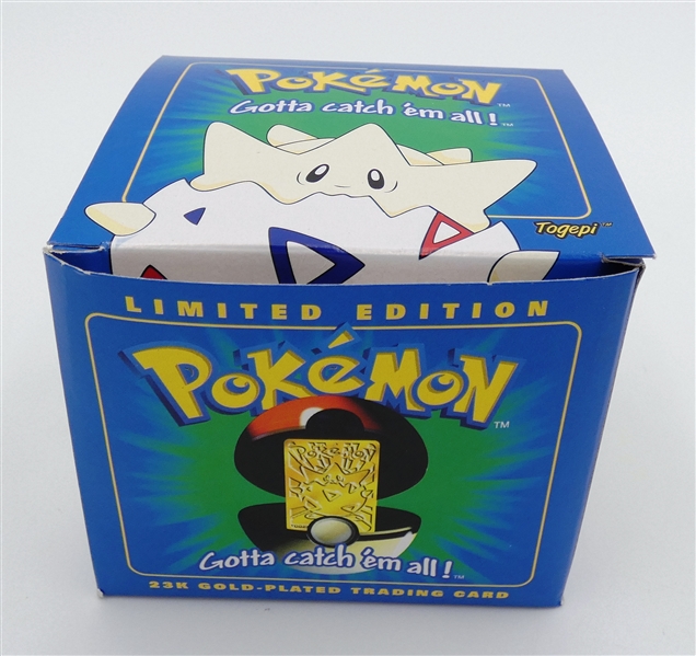 Pokemon 23 kt Gold Trading Card - Togepi