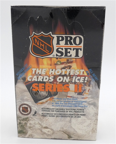 1990/91 Pro Set Hockey Series 2 Wax Box