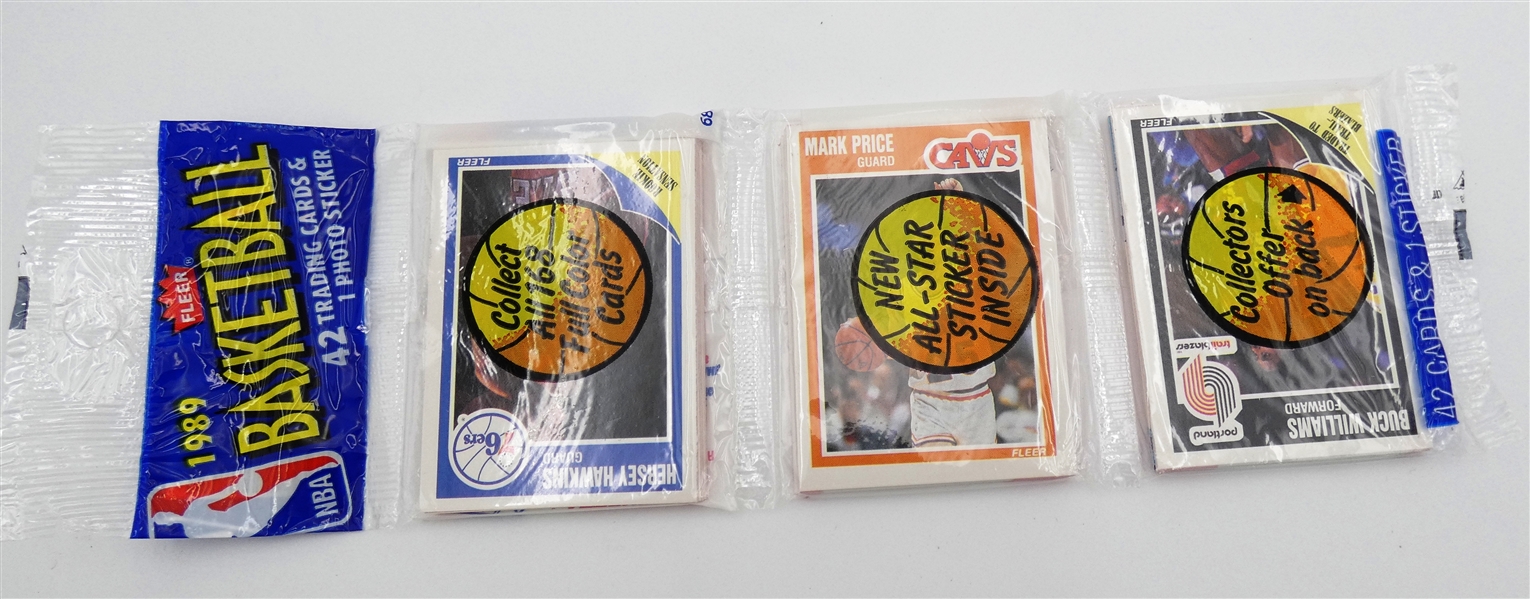 1989/90 Fleer Basketball Rack Pack
