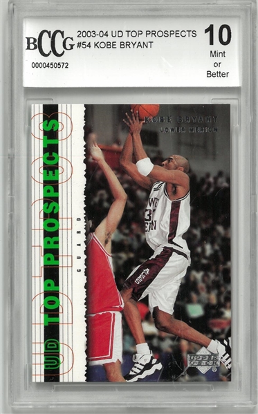 Kobe Bryant 2003/04 UD Top Prospects