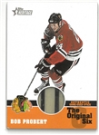 Bob Probert 2014 Topps Heritage Game Used Stick Card