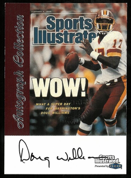 Doug Williams Autographed 1999 Fleer Sports Illustrated Card