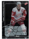 Steve Yzerman Autographed 2001 Signature Series