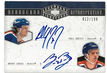 Paul Coffey & Randy Gregg Autographed Upper Deck