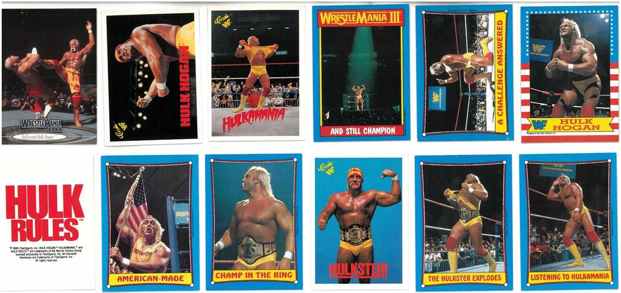 Hulk Hogan Card Lot