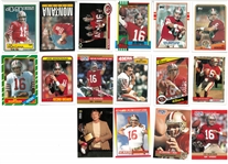 Joe Montana Vintage Card Lot