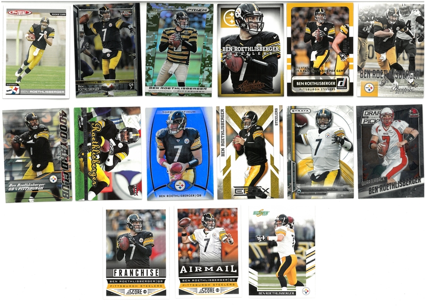 Ben Roethlisberger Card Lot