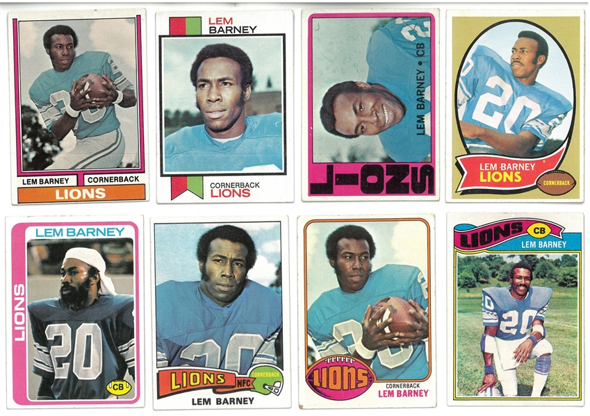 Lem Barney Card Lot