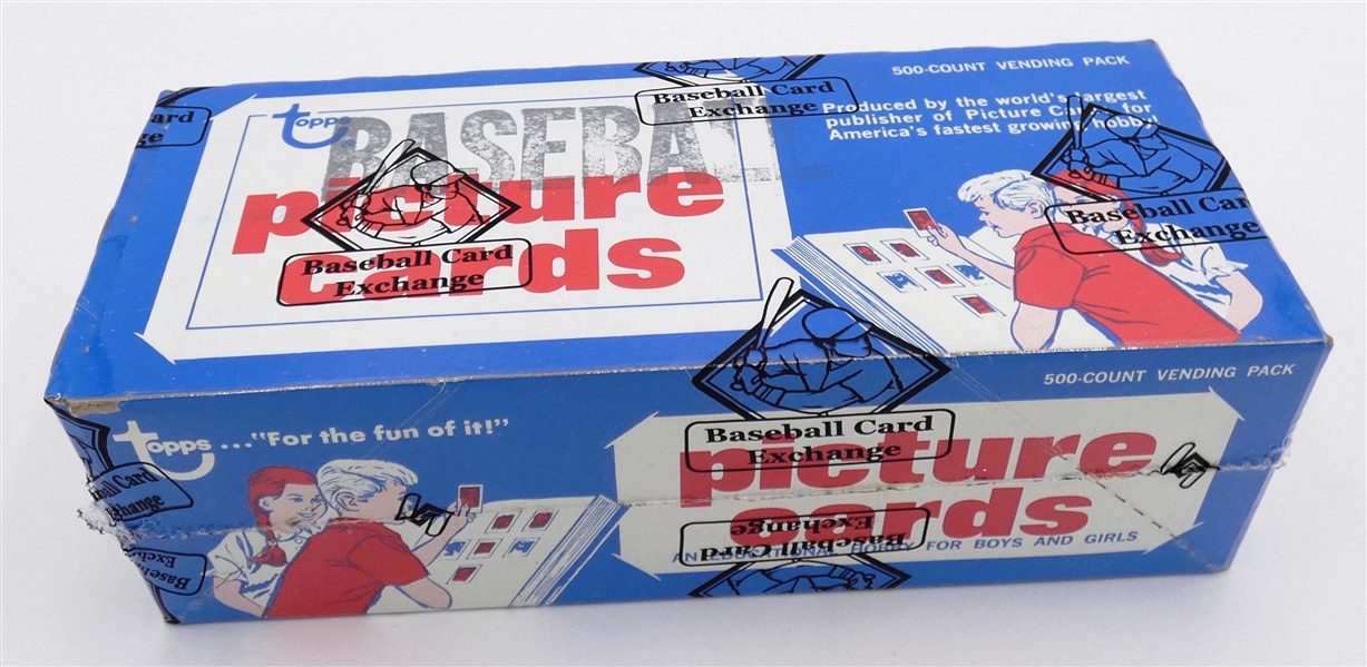 1979 Topps Baseball Vending Box (BBCE) From a Sealed Case