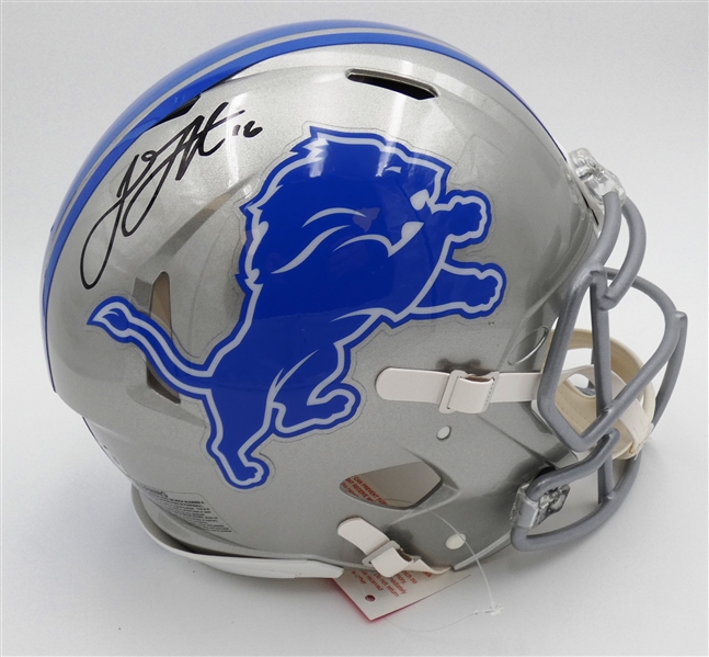 Jared Goff Autographed Lions Full Size Authentic Helmet