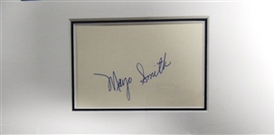 Mayo Smith Autographed Framed Display