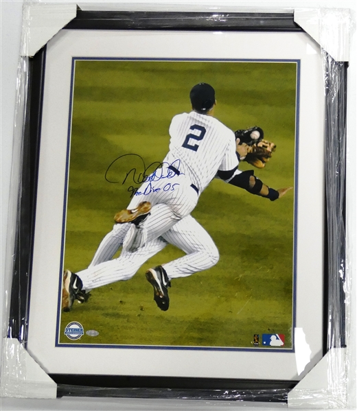 Derek Jeter Autographed Framed 16x20 Inscribed