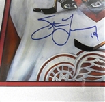 Steve Yzerman Autographed Framed 11x14 Lithograph