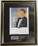 Dany Heatley Autographed Artistic Impressions