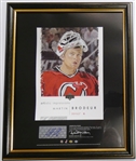 Martin Brodeur Autographed Artistic Impressions