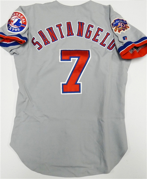F.P. Santangelo 1997 Expos Game Worn Jersey