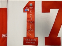 Brett Hull Autographed Red Wings Jersey