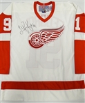 Sergei Fedorov Autographed Red Wings Jersey