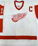 Steve Yzerman Autographed Authentic Red Wings Jersey