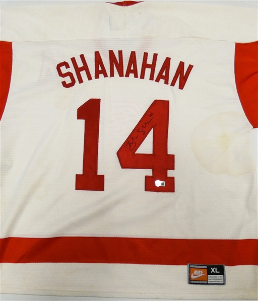Brendan Shanahan Autographed Red Wings Jersey