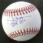 Jim Leyland Autographed Baseball w HOF