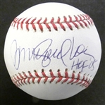 Ryne Sandberg Autographed Baseball w/ HOF