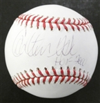 Carlton FIsk Autographed Baseball w/ HOF