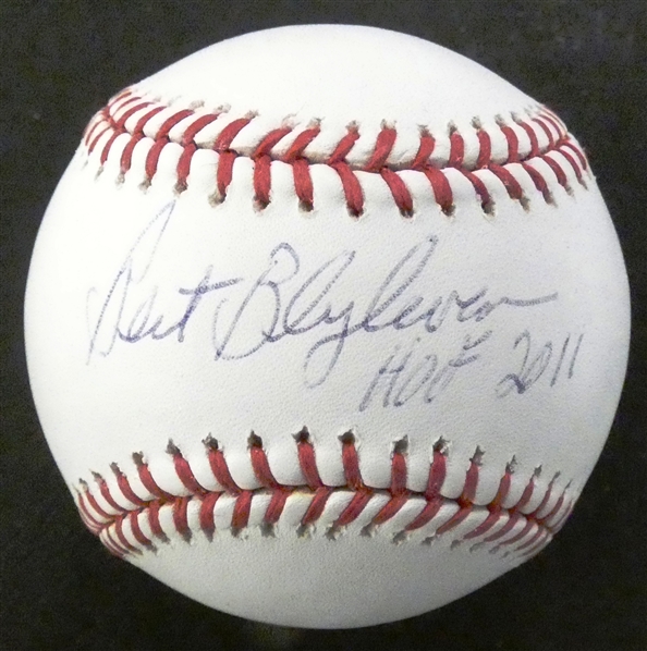 Bert Blyleven Autographed Baseball w/ HOF
