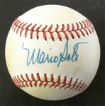 Mario Soto Autographed Baseball