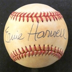 Ernie Harwell Autographed Baseball