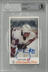 Petr Klima Autographed 1988 Little Ceasars