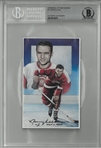 Norm Ullman Autographed Legends of Hockey Postcard