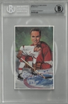 Red Kelly Autographed Legends of Hockey Postcard