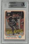 Dave Semenko Autographed 1981/82 O-Pee-Chee