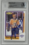 Dave Williams Autographed 1986/87 O-Pee-Chee