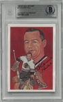 Glenn Hall Autographed 1985-87 Hall of Fame