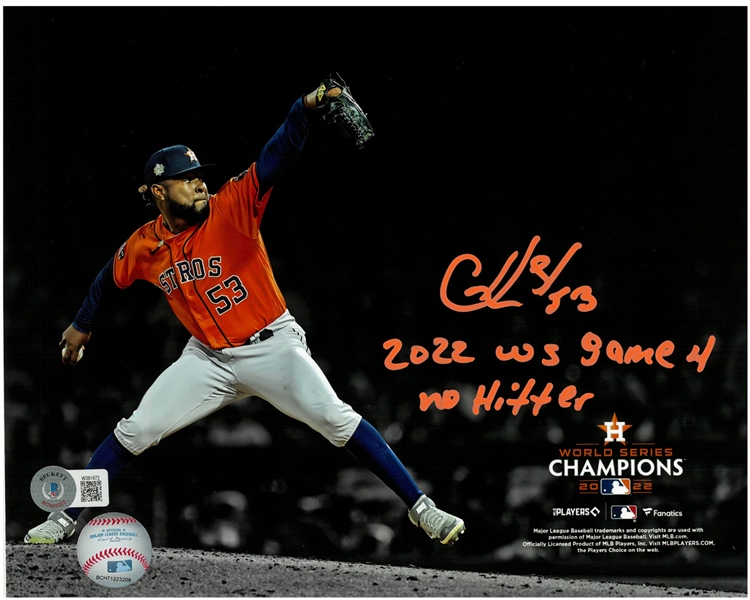 Christian Javier Autographed 8x10
