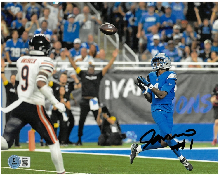Jameson Williams Autographed 8x10