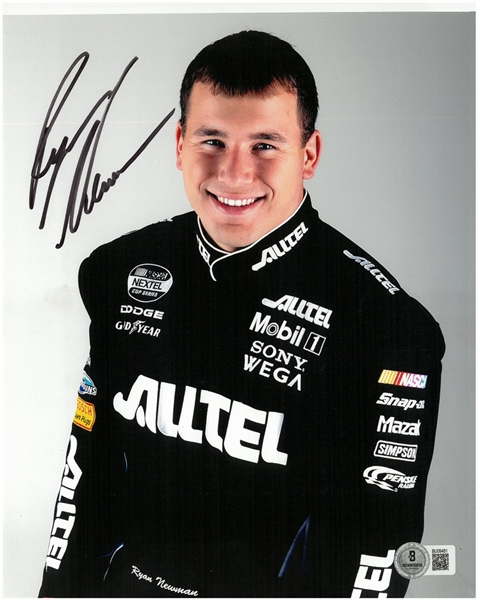 Ryan Newman Autographed 8x10