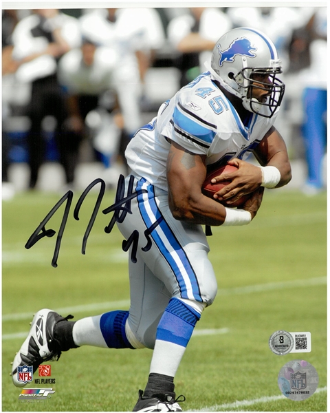 T.J. Duckett Autographed 8x10