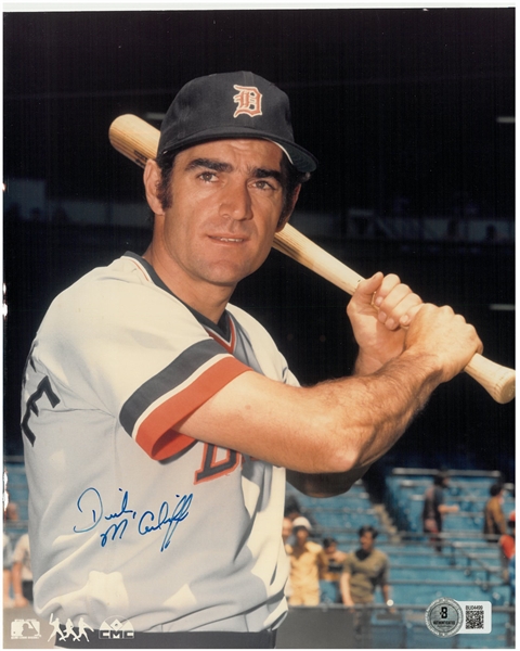 Dick McAuliffe Autographed 8x10