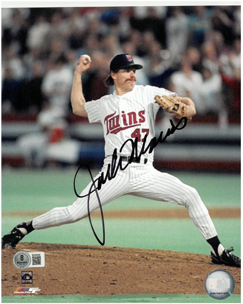 Jack Morris Autographed 8x10