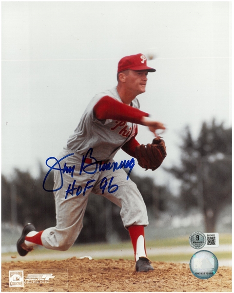 Jim Bunning Autographed 8x10