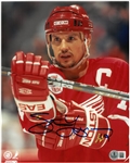 Steve Yzerman Autographed 8x10