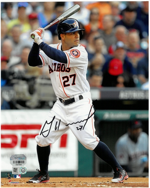 Jose Altuve Autographed 8x10