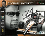 Michael Andretti Autographed 8x10