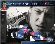 Marco Andretti Autographed 8x10