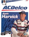 Kevin Harvick Autographed 8x10