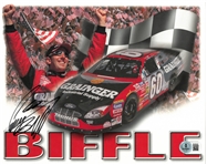 Greg Biffle Autographed 8x10