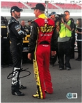 Jimmie Johnson & Clint Boyer Autographed 8x10